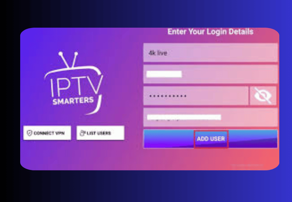 Code IPTV Smarters Pro 