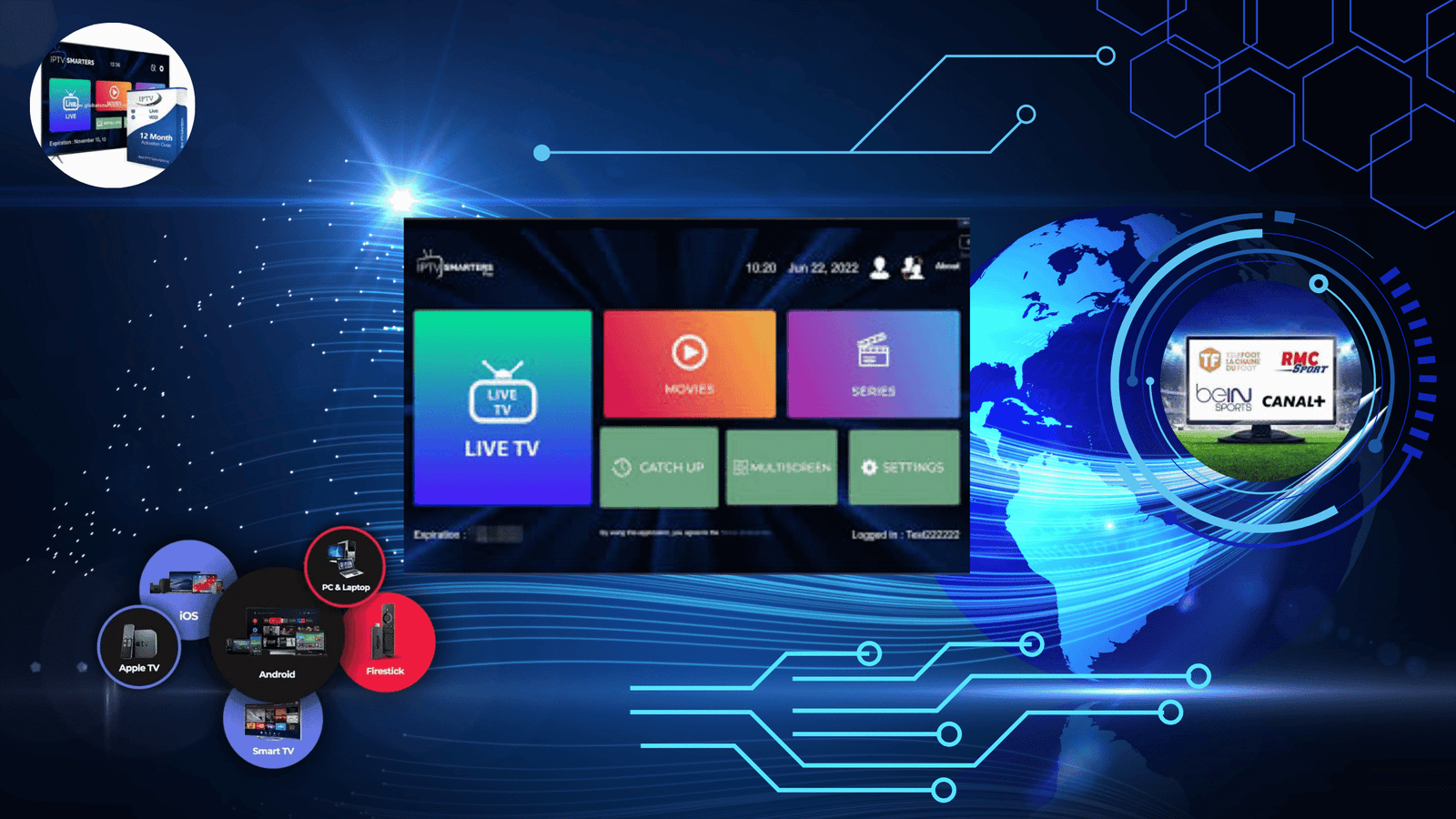 IPTV Smarters Pro code – Accédez facilement à vos contenus en 4K