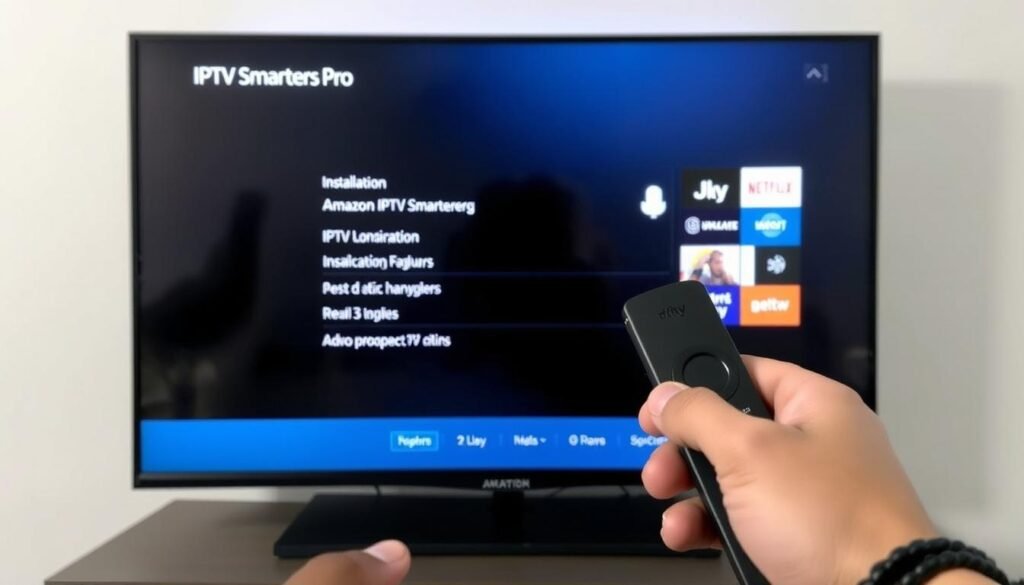 Installation d'IPTV Smarters Pro sur Amazon Fire TV Stick Installation d'IPTV Smarters Pro sur Amazon Fire TV Stick