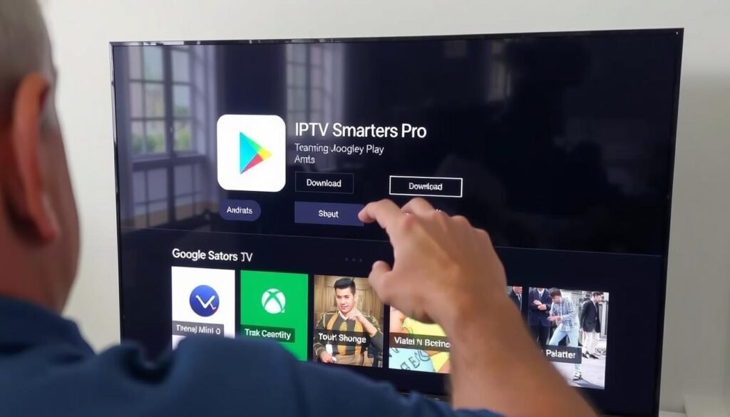 Installation d'IPTV Smarters Pro sur Android TV Installation d'IPTV Smarters Pro sur Android TV