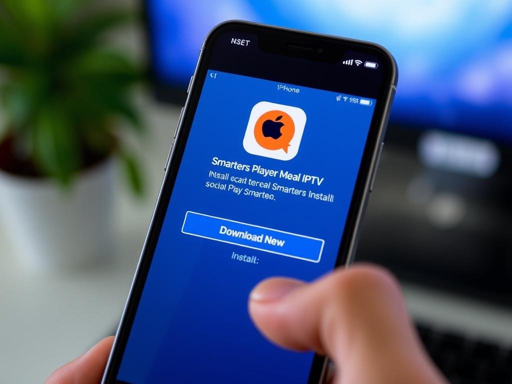 Installation d'IPTV Smarters Pro sur un iPhone Installation d'IPTV Smarters Pro sur un iPhone