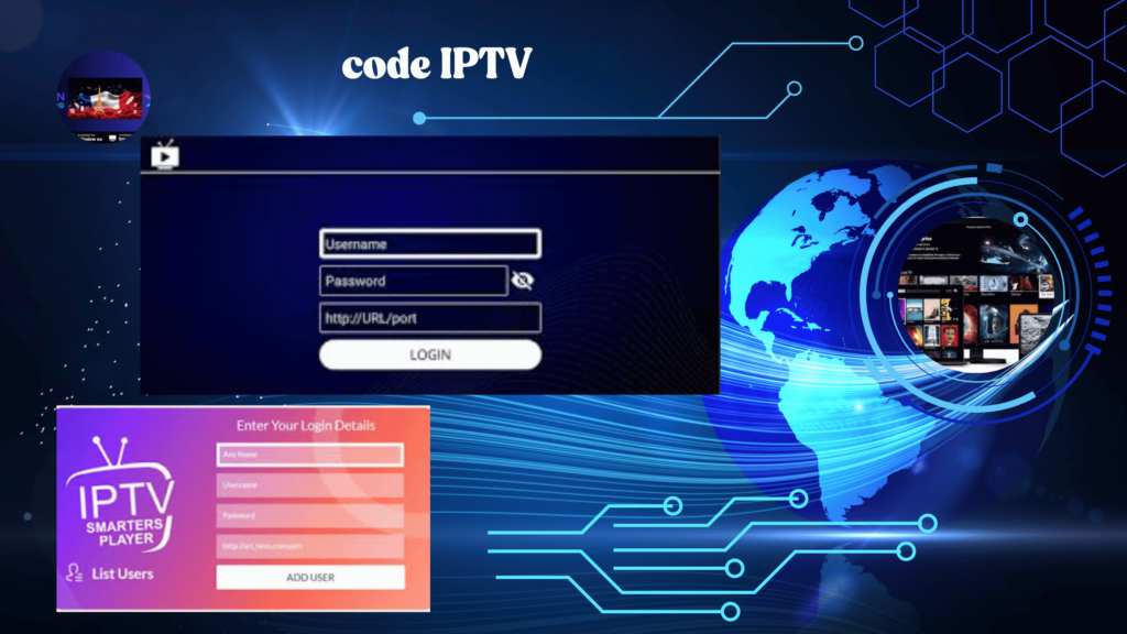 recharger code iptv