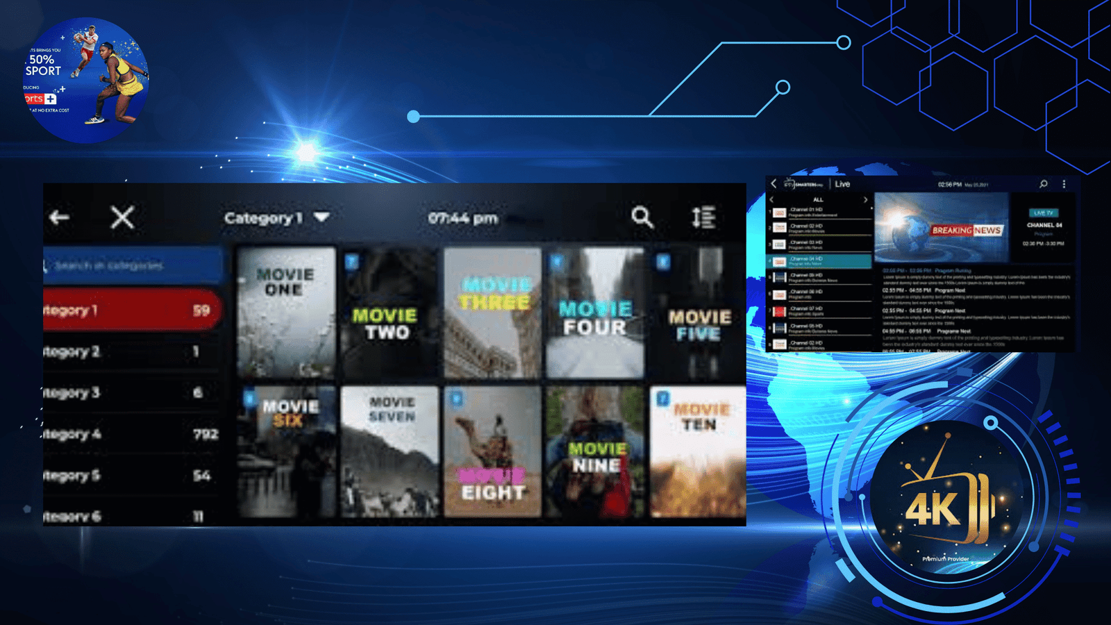 Abonnement Smart IPTV Pro